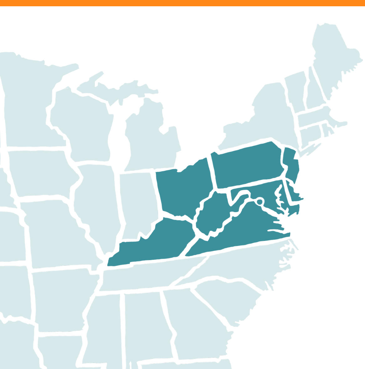 Errors and Omissions Insurance Coverage Map - We serve eight states in the US as well as the District of Columbia Errors and Omissions Insurance Coverage Map - We serve eight states in the US as well as the District of Columbia